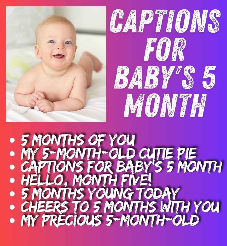Month Baby Instagram Captions